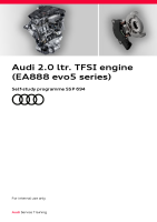 SSP 694 Audi 2.0 ltr. TFSI engine EA888 evo5 series - Self-Study Programme 